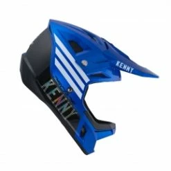 Marque Casque Intégral Kenny® Decade Graphic Smash - Bleu -Équipements BMX Enfant Soldes casque decade graphic smash blue 3