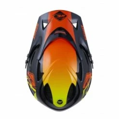 Marque Casque Kenny Down Hill Graphic - ORANGE -Équipements BMX Enfant Soldes casque down hill graphic orange 3