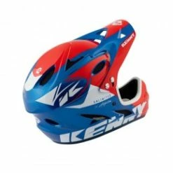 Équipements BMX Enfant Soldes -Équipements BMX Enfant Soldes casque downhill red blue 1
