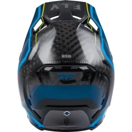 Marque Casque Intégral Fly® Formula Carbon Axon Noir/Bleu/Jaune 3 Marque Casque Intégral Fly® Formula Carbon Axon Noir/Bleu/Jaune – Image 3