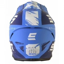 Marque Casque Shot® Furious Draw Blue Matt 3 Marque Casque Shot® Furious Draw Blue Matt – Image 3