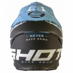 Marque Casque Shot Furious Storm Black Turquoise Matt 5 Marque Casque Shot Furious Storm Black Turquoise Matt -Équipements BMX Enfant Soldes casque shot furious storm black turquoise matt 2