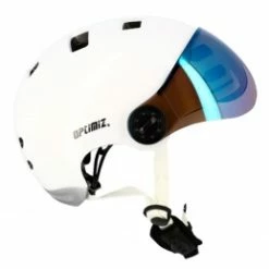 Marque Casque Urban Optimiz® Blanc Brillant 8 Marque Casque Urban Optimiz® Blanc Brillant -Équipements BMX Enfant Soldes casque urbain optimiz blanc brillant 2