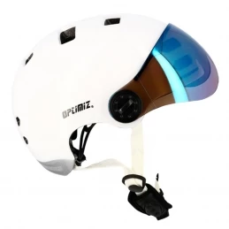Marque Casque Urban Optimiz® Blanc Brillant 3 Marque Casque Urban Optimiz® Blanc Brillant – Image 3