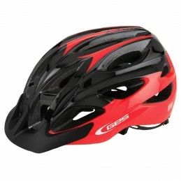 Marque Casque Vélo Ges® City Revo - Noir/Rouge 1 Marque Casque Vélo Ges® City Revo - Noir/Rouge