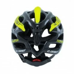Marque Casque Vélo Gist® Faster Noir/Jaune -Équipements BMX Enfant Soldes casque velo adulte gist route vtt faster noir jaune fluo in mold taille 47 52 reglage molette 240 g 2