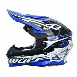 Marque Casque Wulfsport Sceptre - Adulte - Bleu 1 Marque Casque Wulfsport Sceptre - Adulte - Bleu