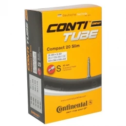 Marque Chambre à Air Continental® 20x1 1/8 -1/4 - PRESTA 1 Marque Chambre à Air Continental® 20x1 1/8 -1/4 - PRESTA