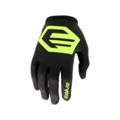 Marque Gants Evolve® CRP KID - Noir/Jaune Fluo