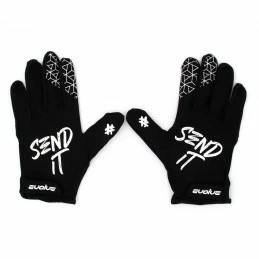 Marque Gants BMX Evolve® Send It KID - Noir/Blanc 3 Marque Gants BMX Evolve® Send It KID - Noir/Blanc – Image 3