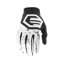 Marque Gants BMX Evolve® Splatter KID - Blanc/Noir