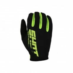 Marque Gants BMX Shot® Rogue Ultralight - Noir/Jaune Fluo