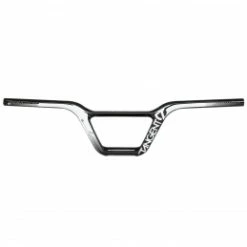 Marque Guidon BMX Tangent® Vortex Carbone - Noir/Blanc