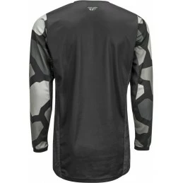 Marque Maillot Fly® Kinetic K221 2021 KID - Noir/Gris 2 Marque Maillot Fly® Kinetic K221 2021 KID - Noir/Gris – Image 2