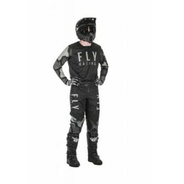 Marque Maillot Fly® Kinetic K221 2021 KID - Noir/Gris 3 Marque Maillot Fly® Kinetic K221 2021 KID - Noir/Gris – Image 3