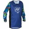 Marque Maillot Fly® Kinetic Rebel KID - Bleu