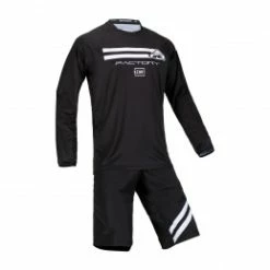 Marque Maillot Kenny® Factory KID - Noir -Équipements BMX Enfant Soldes maillot kenny factory enfant 2021 1 2