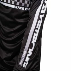 Marque Maillot Staystrong® Checker KID - Noir -Équipements BMX Enfant Soldes maillot staystrong r checker kid noir 3