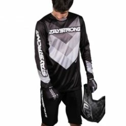 Marque Maillot StayStrong® Chevron KID - Noir