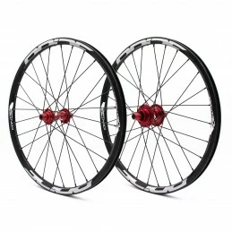 Marque Roues BMX Pride® Control Exp Disc 28H (La Paire) - Red 1 Marque Roues BMX Pride® Control Exp Disc 28H (La Paire) - Red