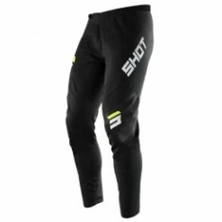 Marque Pantalon SHOT® Rogue Revolt - Noir/Jaune -Équipements BMX Enfant Soldes pantalon shot rogue revolt jaune adulte 2